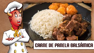 Receita de Carne de Panela Balsâmica da Ellen [upl. by Arta]