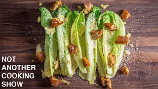 THE ORIGINAL CAESAR SALAD RECIPE [upl. by Oilegor]