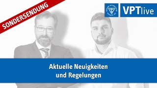 VPTlive 041221  Aktuelle Neuigkeiten und Regelungen [upl. by Jamie]