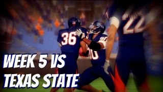 NCAA Football 13  UTSA Dynasty Week 5 vs Texas State [upl. by Boor]