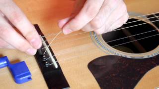 How to Change an Acoustic Guitar String EASY [upl. by Gallagher265]