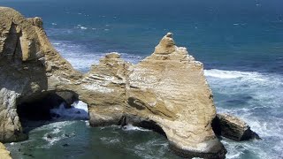 The Cathedral Paracas National Reserve Paracas Pisco Ica Peru South America [upl. by Anon251]