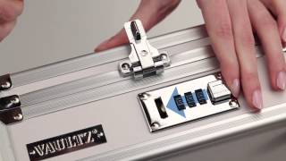 How to Set Tumbler Combination for Vaultz® Locking Cash Box [upl. by Bradan215]