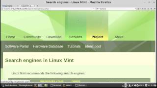 Mint17  Google statt Yahoo im Firefox [upl. by Bubalo]