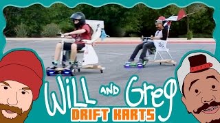 Will amp Greg Show Custom Drift Karts Ep 3 [upl. by John363]