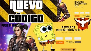 NUEVO CODIGO FREE FIRE GARENA GRANDES PREMIOS Y REGALOS 24 OCTUBRE  JHON 20 [upl. by Strait108]