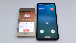 Samsung Z2 TIZEN OS VS Samsung Galaxy A51 One Ui incoming call amp outgoing call [upl. by Lleddaw]