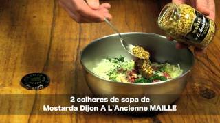 Bolo de Carne com Mostarda Dijon ALAncienne Maille [upl. by Sweatt]