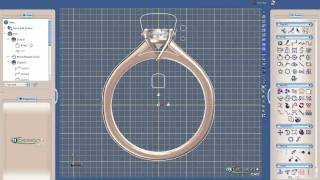 Computer Aided Jewellery Design  CAD  Fast [upl. by Ajnek]