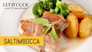 Saltimbocca mit Kartoffeln und Brokkoli [upl. by Polard]