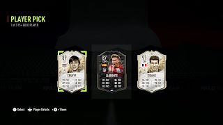 82 PACKS amp BASE ICON PACKS FIFA22 ULTIMATE TEAM [upl. by Nani]