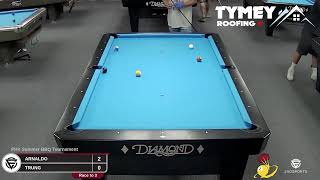 ARNALDO vs TRUNG  Q1 BILLIARDS  TABLE 6  EvoSports [upl. by Cherise]