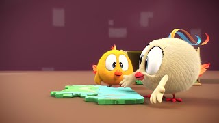 Wheres Chicky Funny Chicky 2022 🧩 THE JIGSAW  Chicky Cartoon in English for Kids [upl. by Aihsenod]