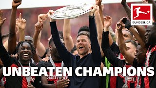 Bayer Leverkusen Lift the Trophy [upl. by Roseanne]