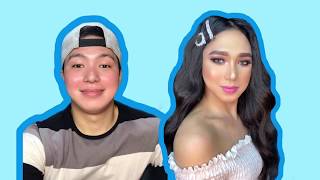 10MINUTES MAKEUP TUTORIAL FROM BOY TO GIRL MAKEUP TRANSFORMATION  Jess Napucao Soriano [upl. by Enelrak]