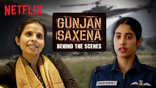 Behind The Takeoff  Janhvi Kapoor  Gunjan Saxena The Kargil Girl  Netflix India [upl. by Anitsugua529]