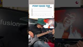 Ginuwine  Pony Bass Lesson [upl. by Rehptosirhc]