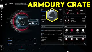 How to Use ASUS ROG Armoury Crate  Review [upl. by Chris]