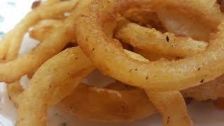 Onion Rings  Perfect Crispy Onion Rings The Hillbilly Kitchen [upl. by Sieracki926]