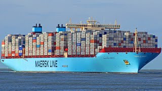 Top 10 World’s Largest Container Ships In 2021 [upl. by Rogozen206]