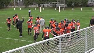 Freshman Football Middleborough vs East Bridgewater  October 4 2018 [upl. by Enyal]