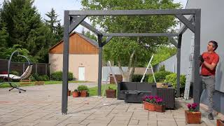 Pergola DIY  Timelapse [upl. by Casilda]