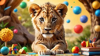 Lion Facts for Kids  Learn All About Lions in Minutes [upl. by Dadivitan139]