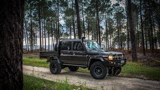 79 Series Dual Cab Landcruiser with 35s [upl. by Nawuj428]