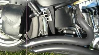 Softail Passenger Footpeg Relocation [upl. by Enimassej467]