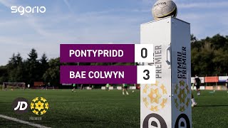 Pontypridd 03 Bae Colwyn  Colwyn Bay  JD Cymru Premier Highlights  Uchafbwyntiau [upl. by Namrehs437]