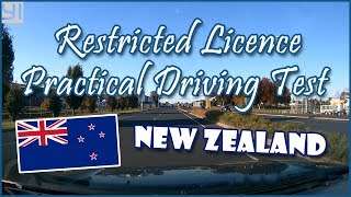 New Zealand Restricted Licence Practical Driving Test Full Test [upl. by Hashum]