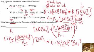 146 problems Reaction mechanisms [upl. by Llyrat869]