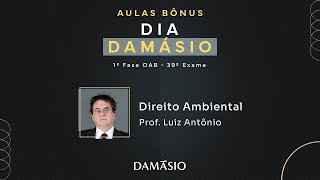 Aquecimento Dia Damásio  Direito Ambiental  Luiz Antônio [upl. by Nosrak]