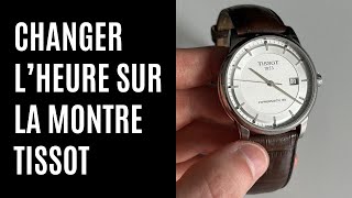 Comment changer l’heure sur la montre Tissot Powermatic 80 [upl. by Elwin69]