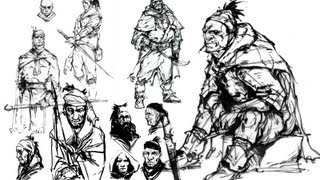 CGMA  Dynamic Sketching II with Peter Han  Master Class Demo [upl. by Gazo]