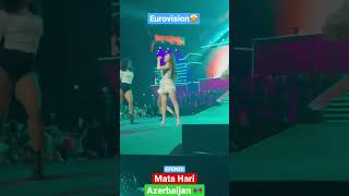 EfendiMata Hari🇦🇿🇦🇿 eurovision amsterdam azerbaijan short efendi matahari [upl. by Rialcnis]