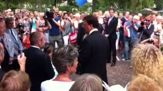 Prinses Máxima in Broek op Langedijk [upl. by Ettolrahc]