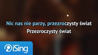 Kwiat Jabłoni  Przezroczysty świat karaoke iSing [upl. by Ozner]