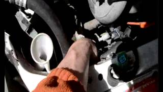 Howto Replace Alternator  Honda Fit 2007 aka first gen [upl. by Nylirek]