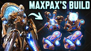 MaxPaxs New MASS UPGRADE Protoss StarCraft 2 [upl. by Llertrac]