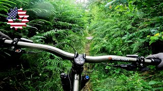 Testing the Sherpa Ti on soggy Derbyshire Trails [upl. by Svend]