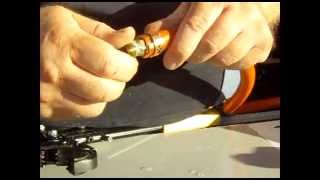 Using PEX crimp ring to repair air hose [upl. by Asirap]