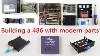 Building a 486 DOS PC with modern parts [upl. by Ilram]