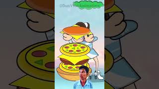 Pizza 🍕 VS Burger 🍔  COCO MAN [upl. by Romonda]