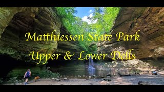 Matthiessen State Park  Upper amp Lower Dells Oglesby Illinois [upl. by Viki]