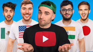 I Watched Every Country’s Most Popular YouTuber To See Who Is The Best [upl. by Enilrek803]