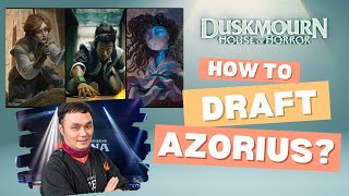 EZ 70 The way Azorius Eerie should be drafted  Ranked Draft 3  Duskmourn Limited [upl. by Eldora]