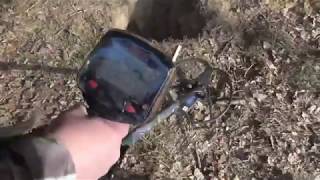 Minelab Equinox 800 vs Nokta Impact  deep test  svahovka [upl. by Ynneb]