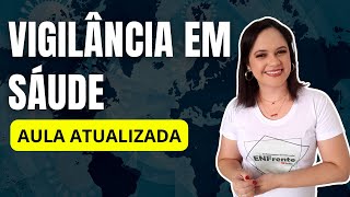 VIGILÂNCIA EM SAÚDE  AULA ATUALIZADA Profª Juliana Mello [upl. by Nonnahs]