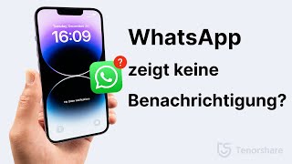 WhatsApp zeigt keine Benachrichtigung So lösen Sie das Problem [upl. by Xylia]